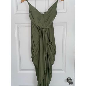 Olive Green Dress
